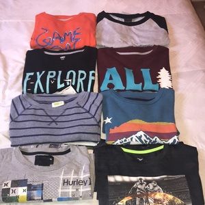 long-sleeved sweaters (bundle)